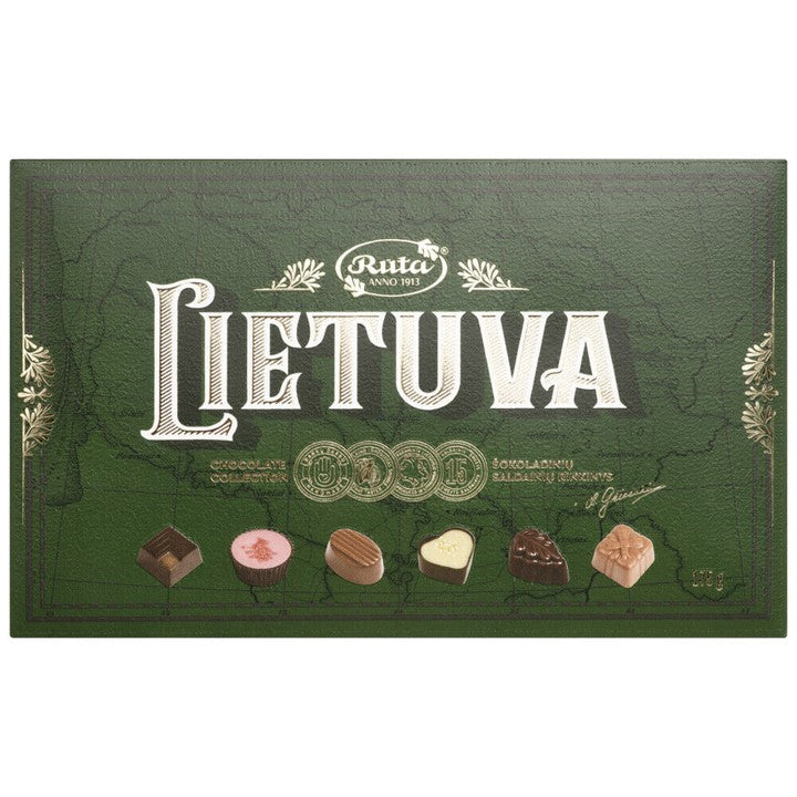 RUTA Chocolate collection “Lietuva“, 175 g 6.1oz