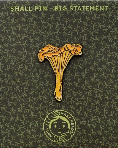 Chanterelle Mushroom Pin by Make Heads Turn