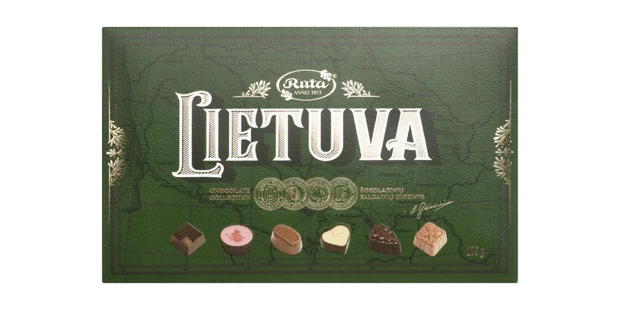 RUTA Chocolate collection “Lietuva“, 175 g 6.1oz