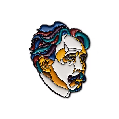 Enamel Pin "Vaitkutė: M.K. Čiurlionis"