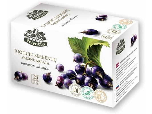 Hibiscus & Black Currant Fruit Tea – 20 Tea Bags [Black Currant]